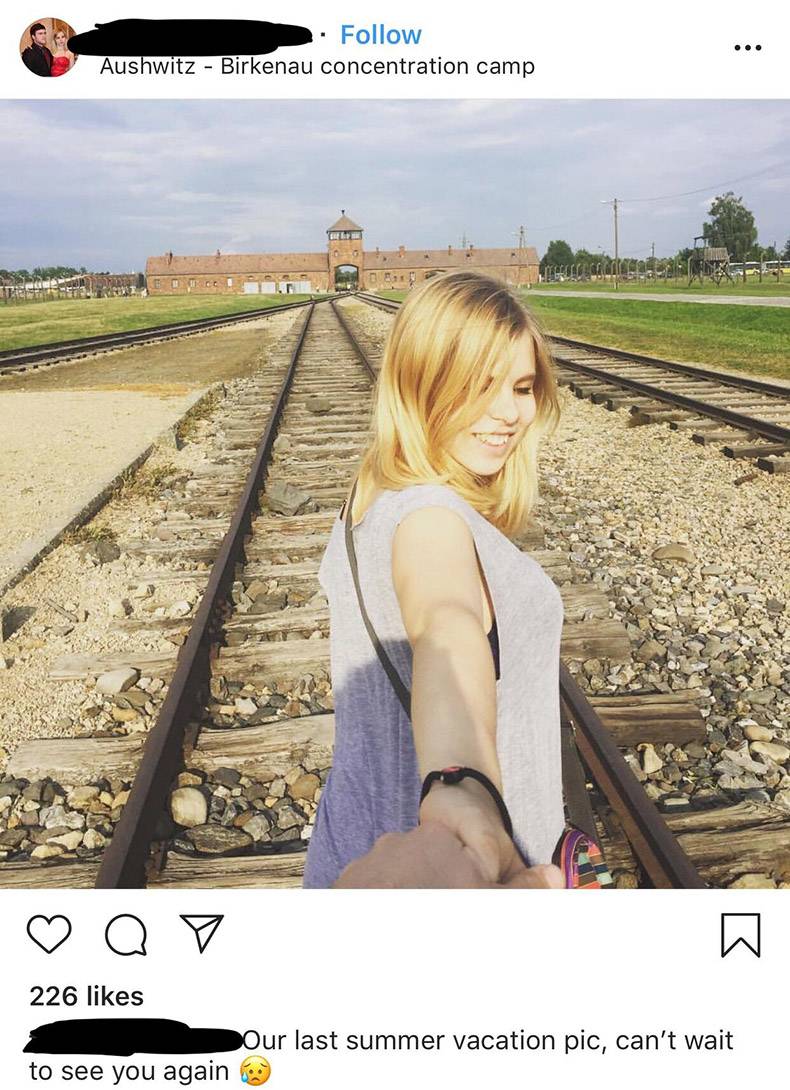 outside of auschwitz - Aushwitz Birkenau concentration camp o o 226 Our last summer vacation pic, can't wait to see you again