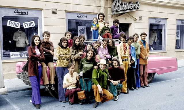 Nice family picture from the seventies actually is a family photo with Osama Bin Laden (2nd to the left) at the age of 14, during his stay in Sweden