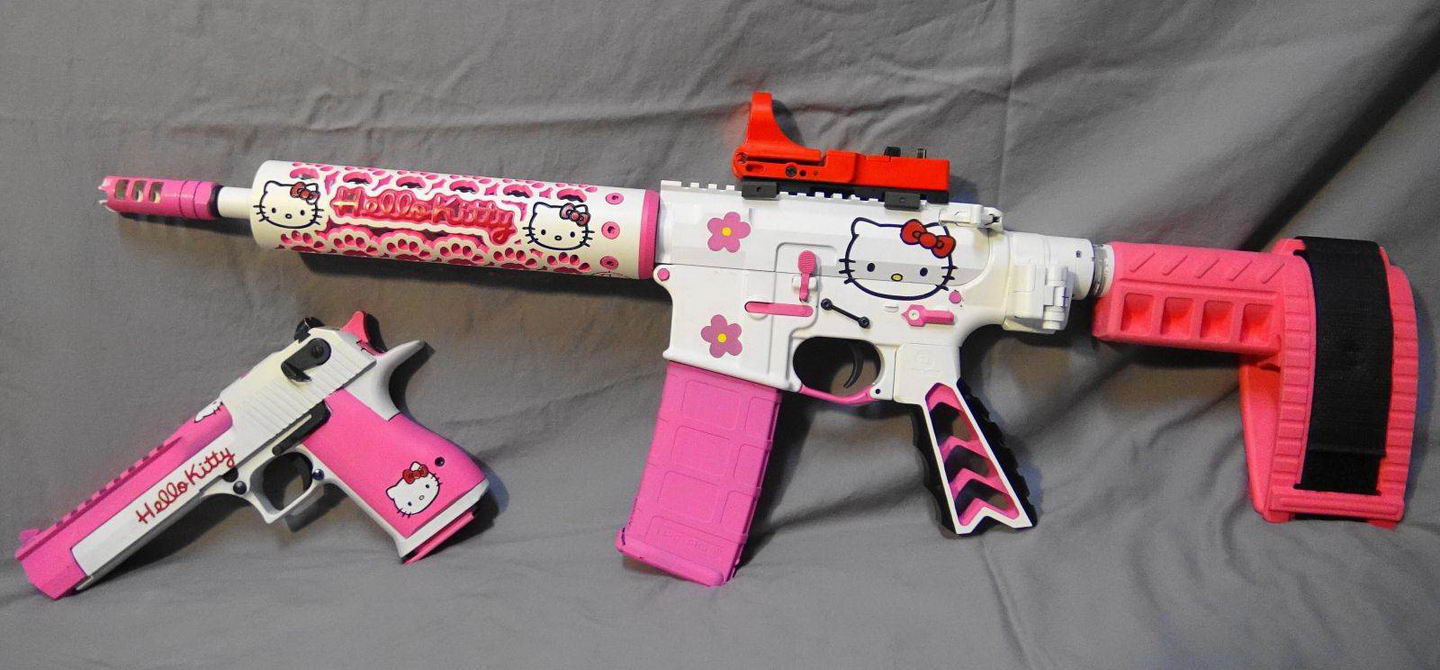 hello kitty gun - 66 Scoreco Hello Kitty