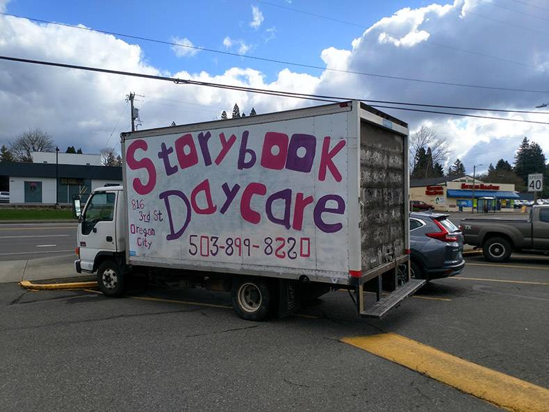 van - ctorybook Daycare 40 816 3rd St Oregon City 5038998220