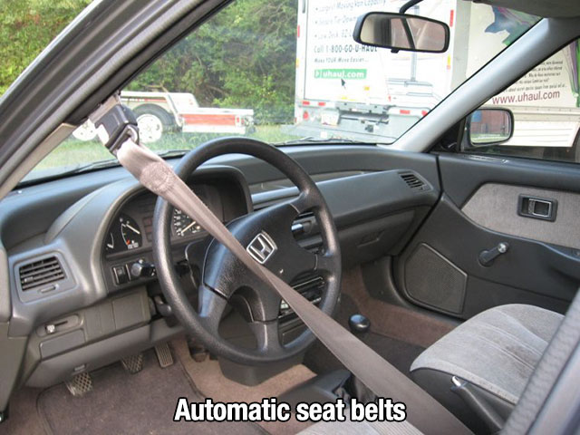 Notalgic pics - automatic seat belts - 80060U Have haul.com Automatic seat belts