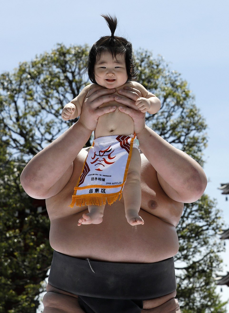 Sumo Wrestlers Strive To Make Babies Cry During Annual Japanese Festival Wtf Gallery Ebaum S
