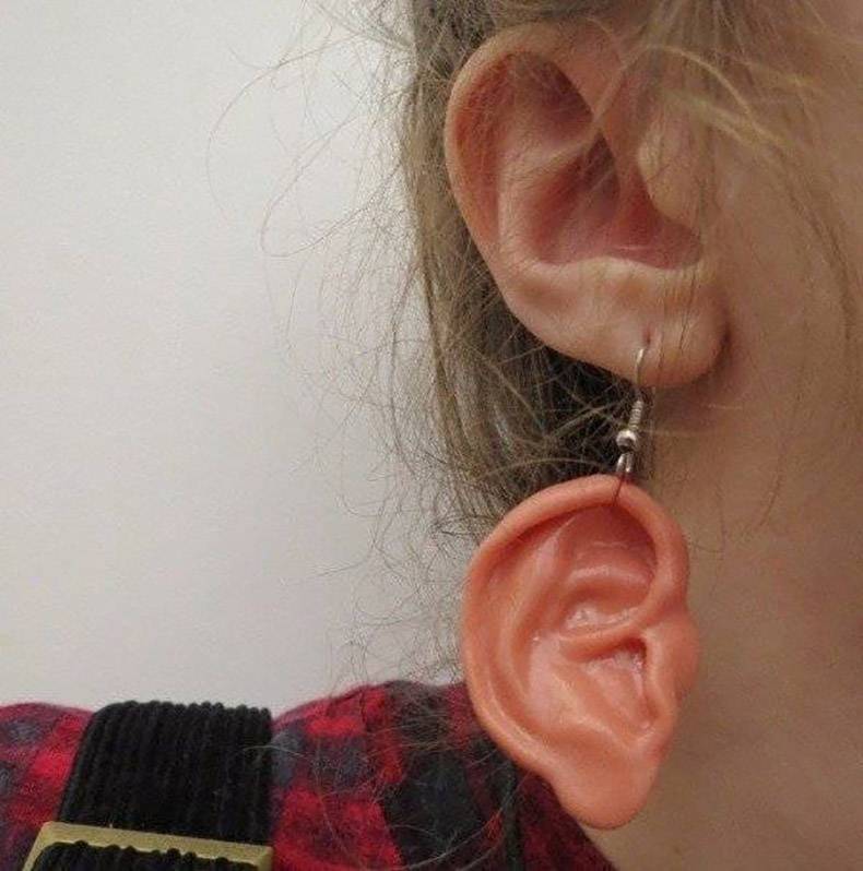 weird earring