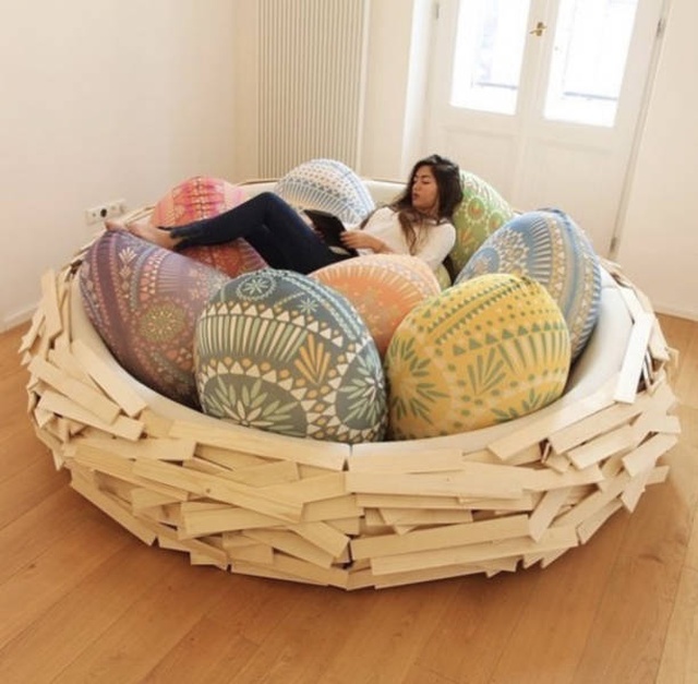 random pics - nest bed