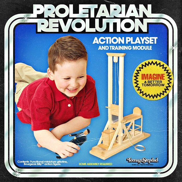 random pic proletarian revolution playset - Proletarian Revolution Action Playset And Training Module Nnma Imagine Tomorrow A Better Contents Functional miniature gilotine, TeenageStepdad Some Assembly Required Lroses