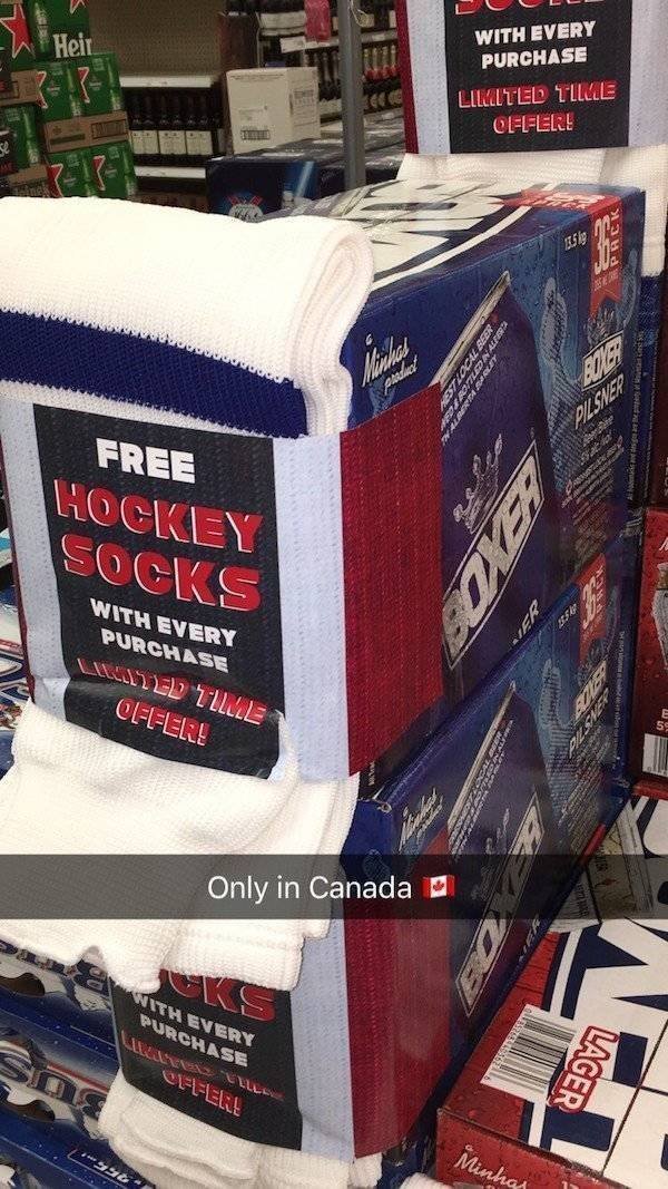 random pic linens - Heit With Every Purchase Limited Time Leflere 717 Ice Couldn Afir Free Lockey Socks With Every Purchase 1Lll Offer! Only in Canada With Every Purchase Seness Tulle Cerere Lager