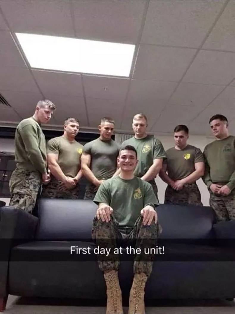 first day at the unit - First day at the unit!