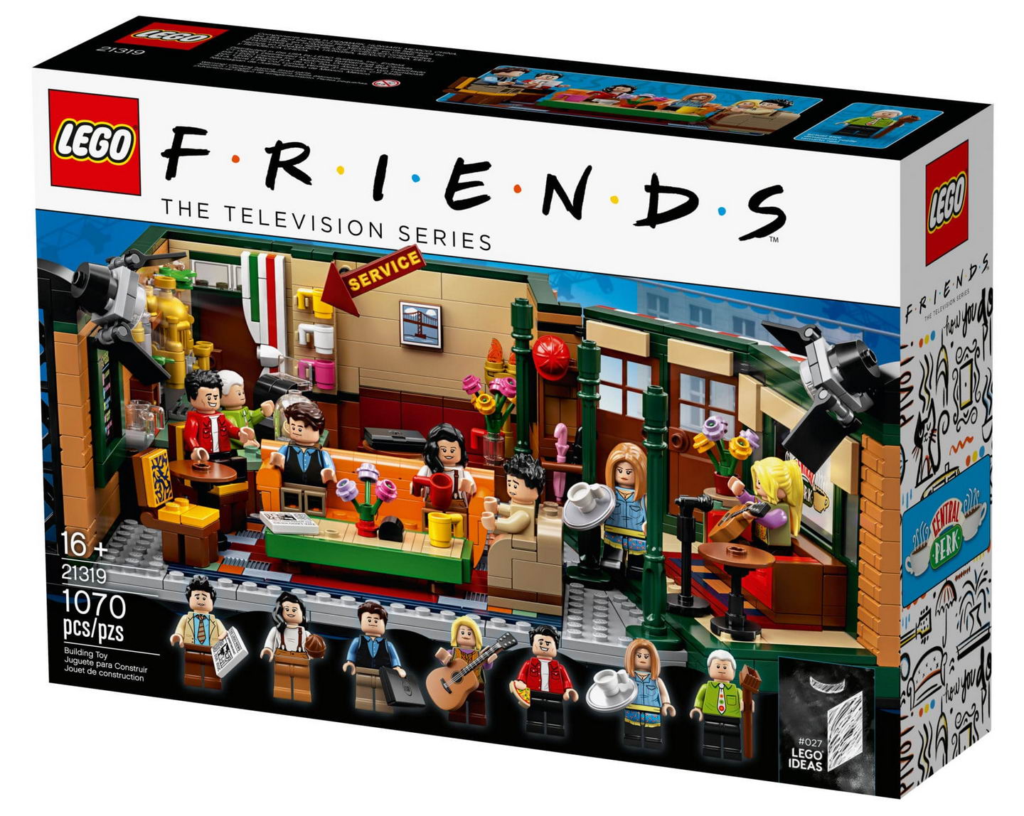 friends lego sets - Lego F.R.L.E.N.D.S The Television Series Service Friends we will 16 21319 1070 pcspzs Building Toy Juguete para Construir Jouet de construction Al Lego Ideas