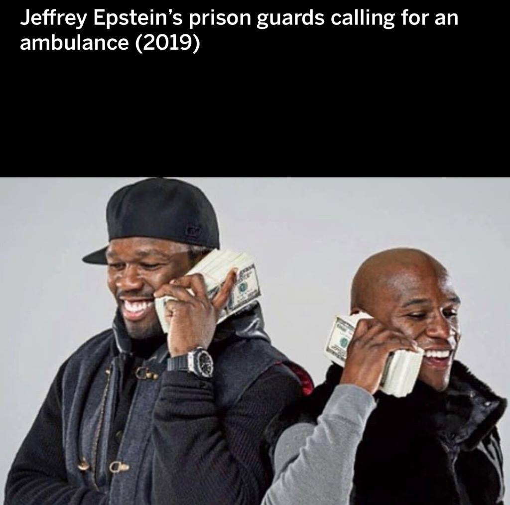 jeffrey epstein guards calling ambulance - Jeffrey Epstein's prison guards calling for an ambulance 2019