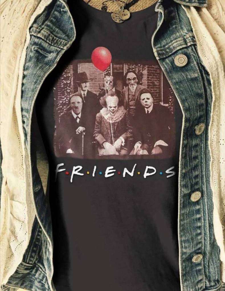 random horror friends shirt - Friends