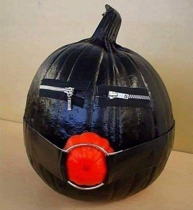 i m not allowed to decorate the pumpkin anymore