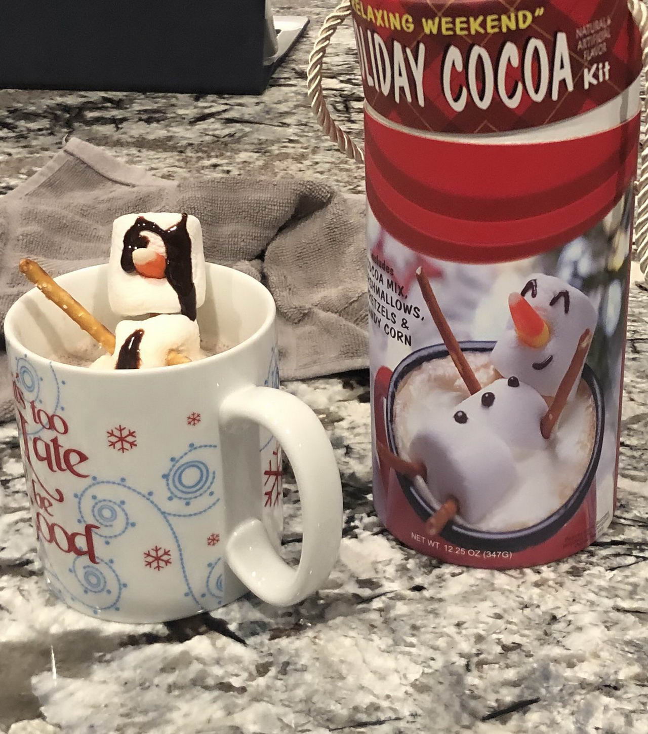snowman - Laxing Weekend Day Cocoa K Kit Dam Wallows Oy Corn Et Wt 12.25 Oz 3476