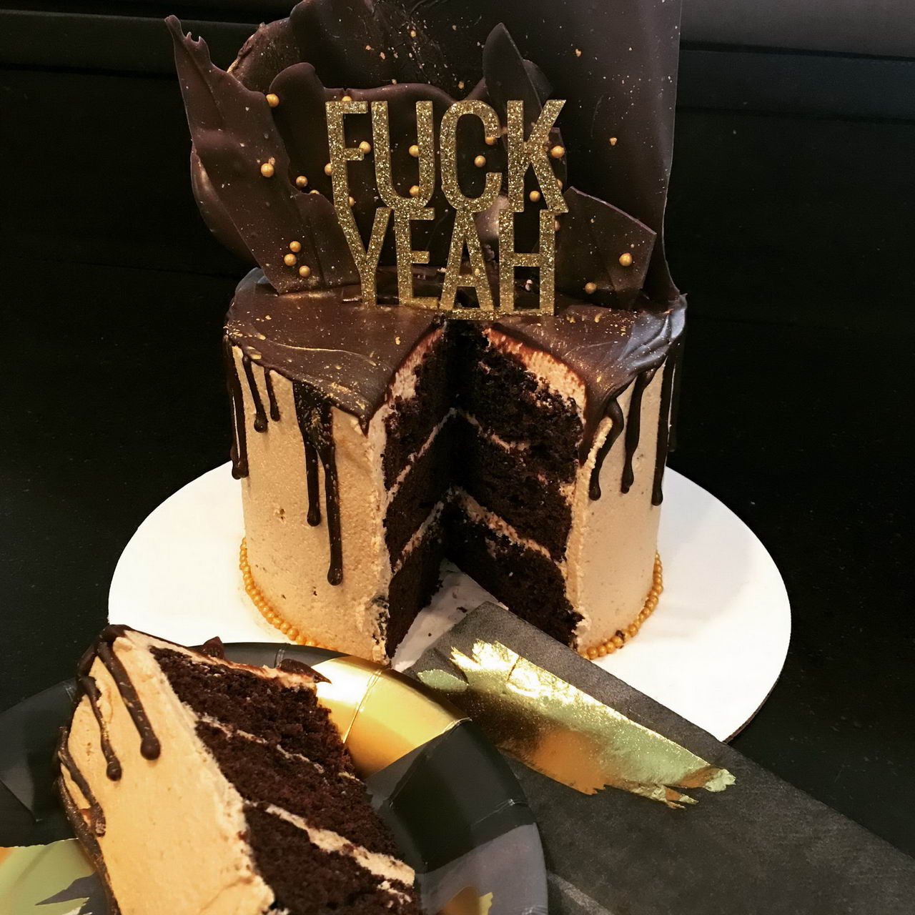 vulgar cake