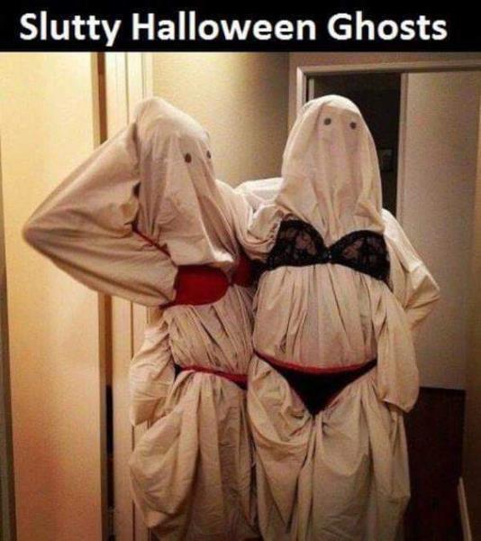 sexy ghost halloween costume - Slutty Halloween Ghosts