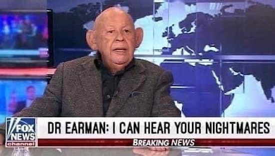 dr earman - Veox Dr Earman I Can Hear Your Nightmares News channel Breaking News