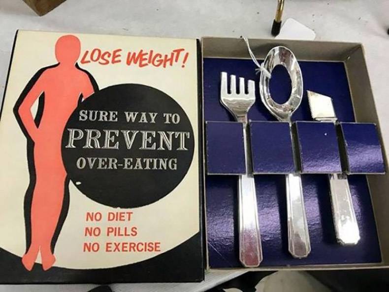 weird second hand finds - Lose Weight! Sure Way To Prevent OverEating No Diet No Pills No Exercise
