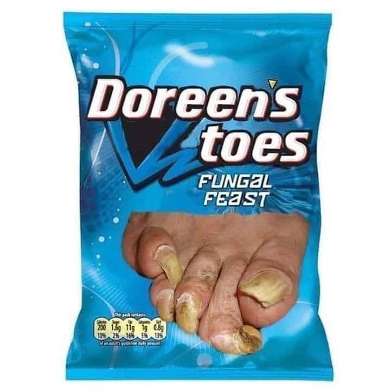 doritos cool original - Doreen's toes Fungal Feast dit que lehet
