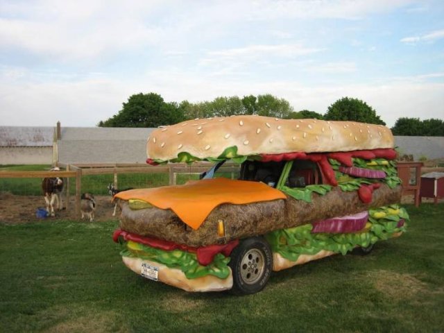 burger car