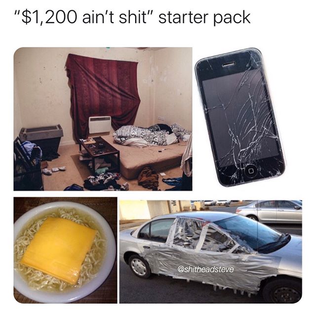 electronics - "$1,200 ain't shit" starter pack Se