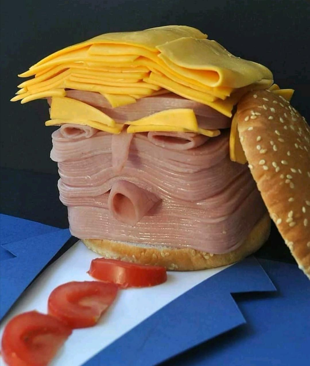donald trump spam sandwich