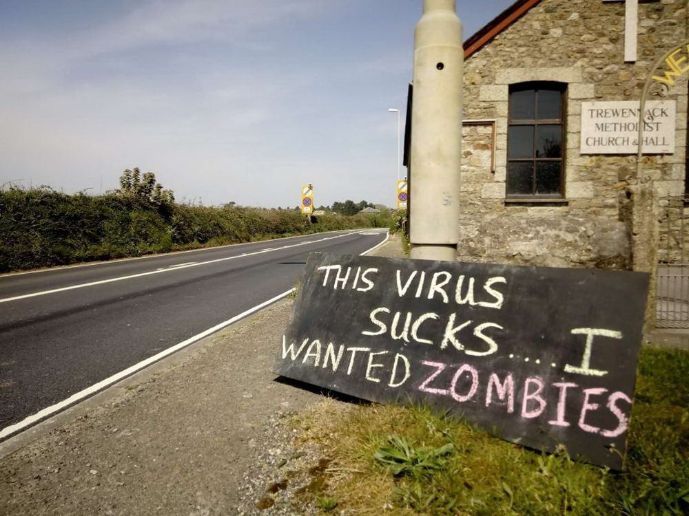 this virus sucks...I wanted zombies