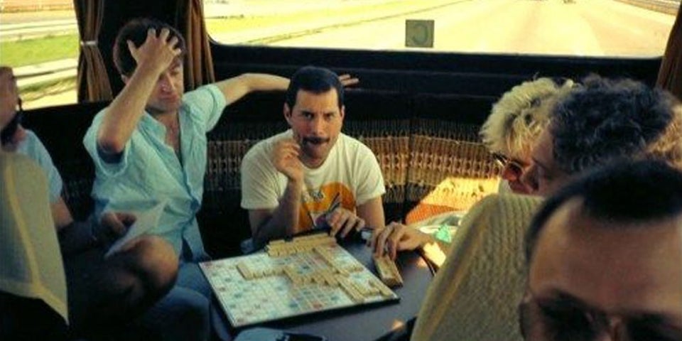 Queen used to play Scrabble on tour and had intense games known as Death Scrabble. Freddie and Roger at least once played until six in the morning. Brian got the biggest single score with the word Lacquers and it was worth 168 points.