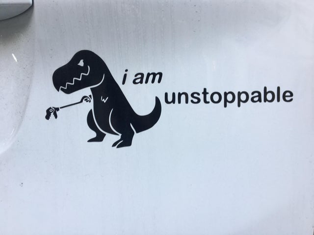 Decal - mo i am unstoppable