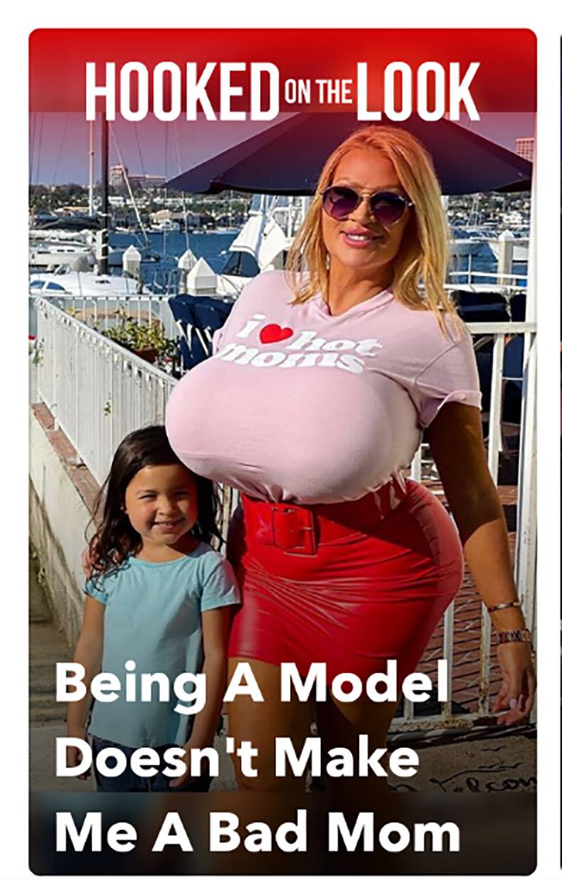 cool random pics - photo caption - Hooked On The Look hot Being A Model Doesn't Make Me A Bad Mom