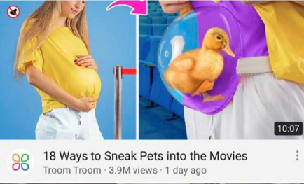 0 18 Ways to Sneak Pets into the Movies Troom Troom 3.9M views 1 day ago