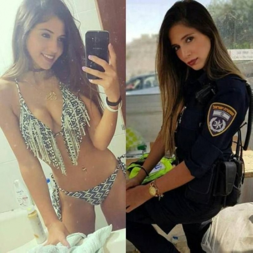 Beautiful Women In and Out of Uniform