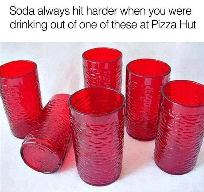 pizza hut red cups - Soda always hit harder when you were drinking out of one of these at Pizza Hut