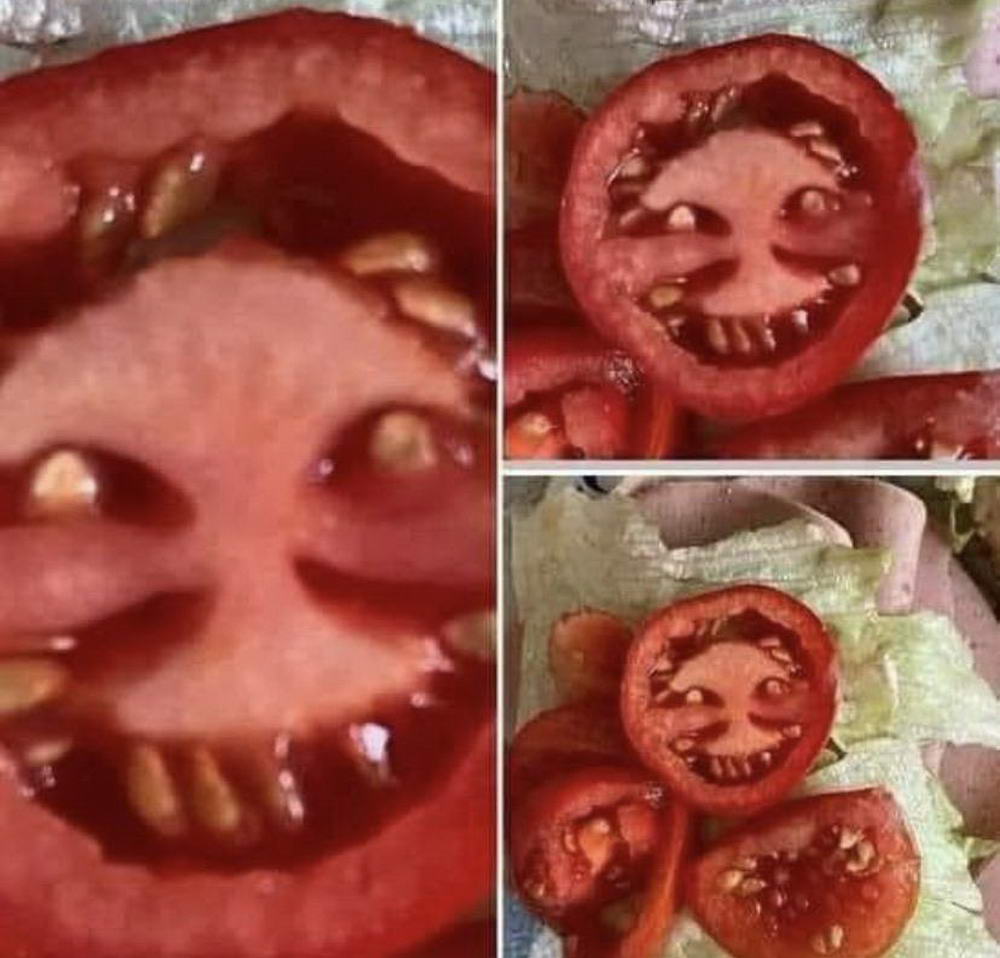 funny pics and memes - tomato