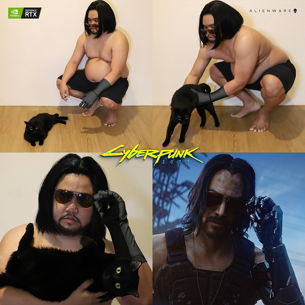 Cosplay - Geforce Alienware Nvidia Rtx Lyderpunk
