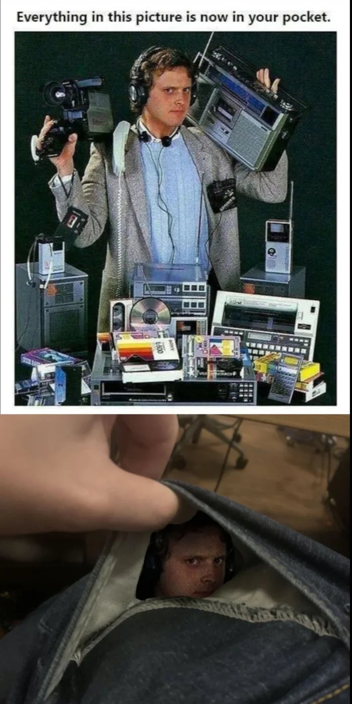 cool pics - everything in this picture is now in your pocket - Everything in this picture is now in your pocket. 18.