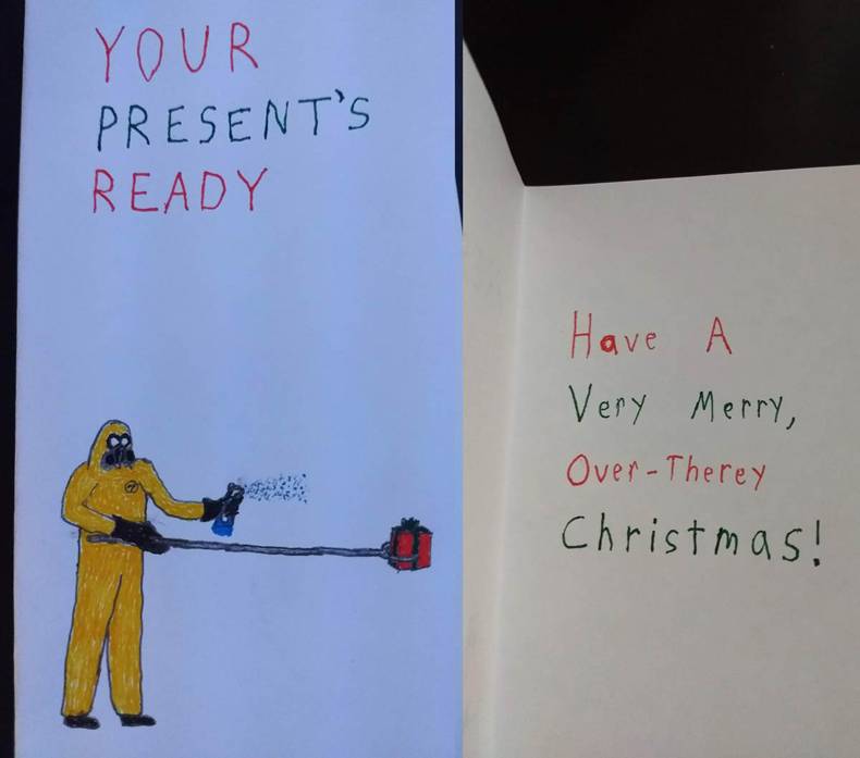 random pics - poster - Your Present'S Ready Have Very Merry, OverTherey Christmas!