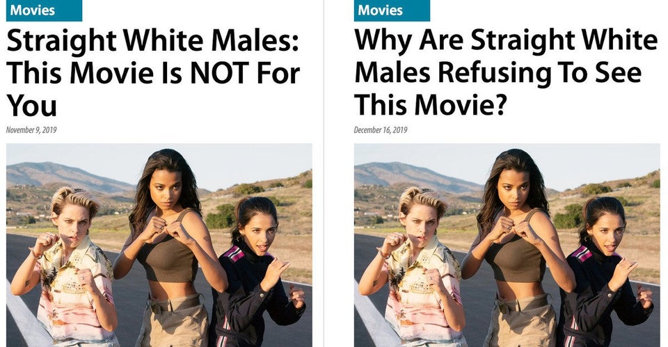 hurt itself in confusion - Movies Movies Straight White Males This Movie Is Not For You Why Are Straight White Males Refusing To See This Movie?