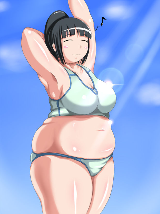 Fat anime girls