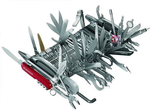 Biggest swiss army knife ever!