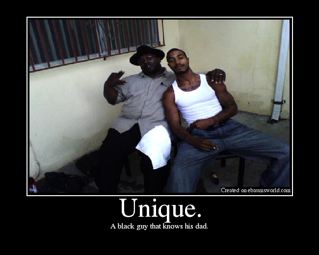 A black guy that knows his dad.
