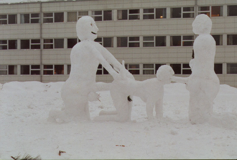 Funny Snowmen.