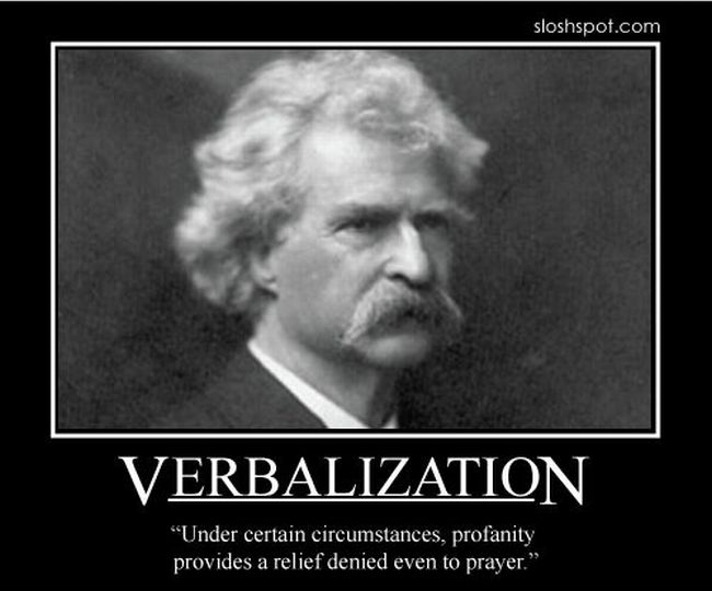 Mark Twain Demotivators.