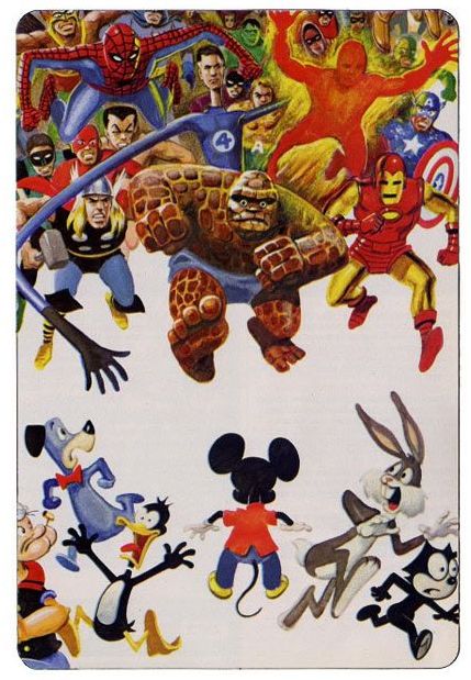 Marvel Disney Mash Ups.