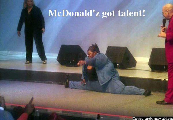 and u thought America's got talent?