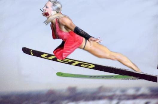 Women's ski jumping... If allowed.
