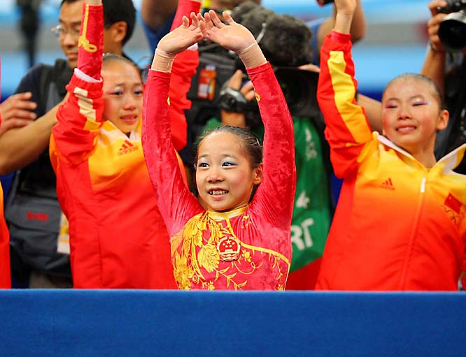 Chinese Gymnast 14 years old?