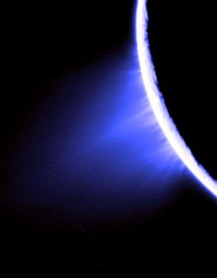 Enceladus Vapor Eruption