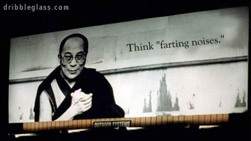 billboard liberation front - dribbleglass.com Think "farting noises."