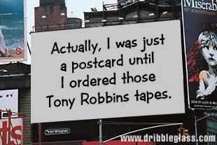 les misérables - Miserah Actually, I was just a postcard until I ordered those Tony Robbins tapes. be