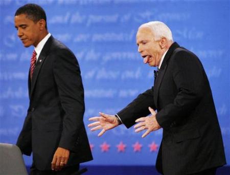 McCain is obviously a zombie