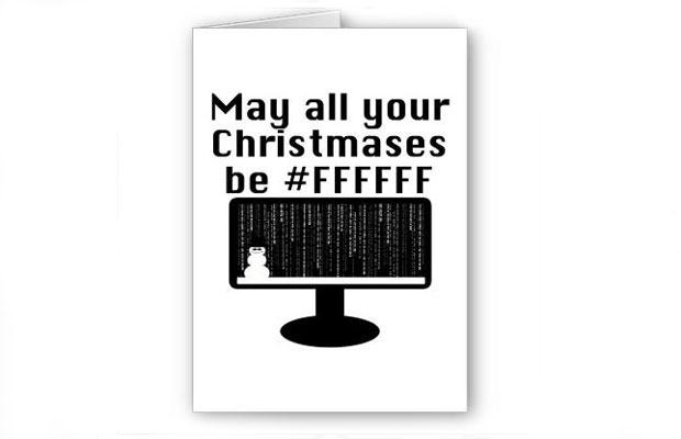 Top 11 Christmas and holiday cards for geeks